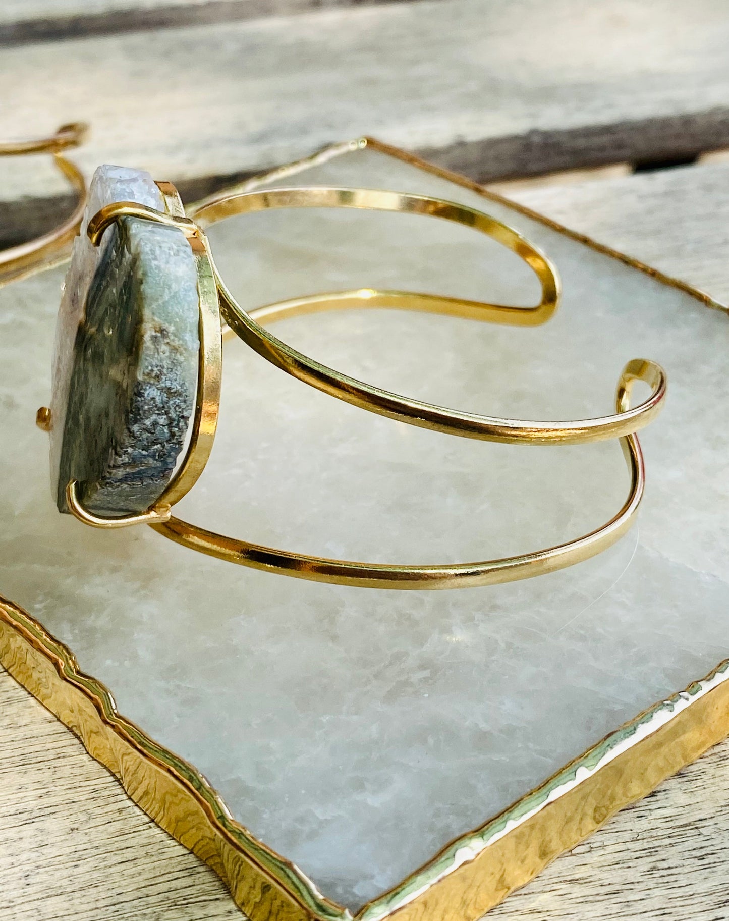 Bracelet Anémone en Pierre Améthyste