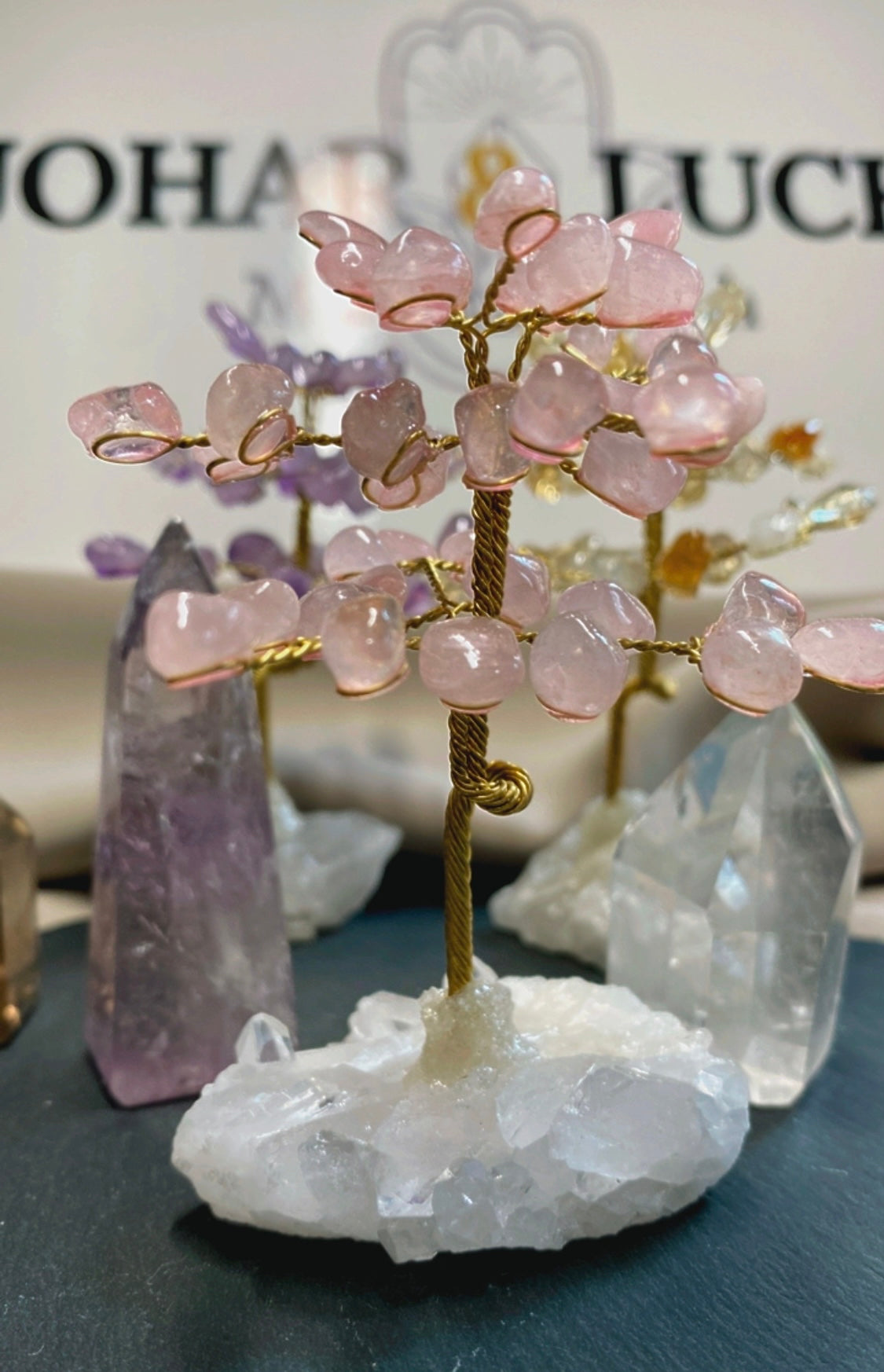 Arbre de Vie en Rose Quartz