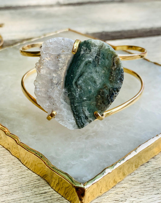 Bracelet Anémone en Pierre Améthyste