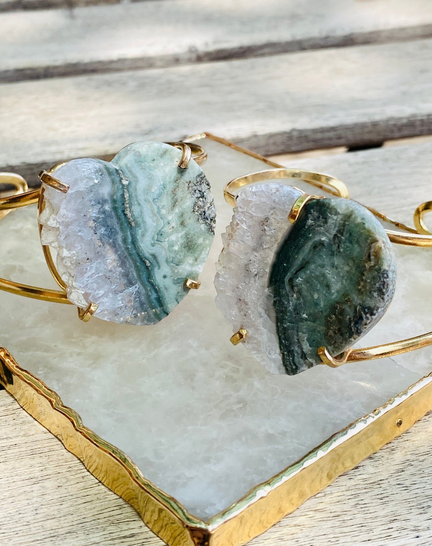 Bracelet Anémone en Pierre Améthyste